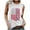 White, variant on asdoklhq Juniors Plus Tops & T-Shirts,Summer Women American Flag Tank Tops USA Flag Stars Stripes Printed Sleeveless T-Shirt Tee Tops