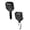 Black 1 Pack & Silver 1 Pack, variant on Shower Head Handheld Spray Combo 2024 High Pressure Handheld Showerhead With ON/OFF Pause 3 Spray Modes Shower Wand With Shut Off Button