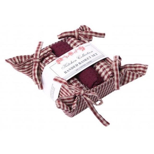 Mr. MJs Trading AG-48299 Bread Basket Set, Star Basket