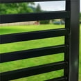 thumbnail image 5 of ALEKO Yard Garden Modern Florence Style Steel Pedestrian Gate 5 x 4.5 ft Black, 5 of 9