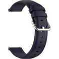 thumbnail image 3 of 2 Pack 20mm Leather Bands Compatible with CMF by Nothing Watch Pro Wristbands Metal Connectors Leather Band Strap Women Men intended for CMF Watch Pro(D395), 3 of 7