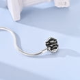 thumbnail image 4 of NARMO European 925 Sterling Silver 5A Zircon Heart Clasp Snake Bracelet fit Charm Bead Pendant for Women Jewelry, 4 of 6