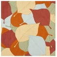 thumbnail image 2 of Safavieh Easy Care Alaia Botanical Area Rug, Rust/Green, 6' x 6' Square, 2 of 10