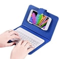 thumbnail image 5 of Teclado Bluetooth Inalámbrico Portátil Con Funda De Cuero Para Teléfonos Inteligentes Ios Android Y Windows De 4,5-6,8 Pulgadas Moyic EL017729-01, 5 of 5