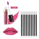 thumbnail image 3 of Lápiz Labial Brillo Labial Mate De Larga Duración Varillas Desechables Cepillo Baoblaze  Set de brillo de labios, 3 of 8