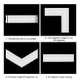 thumbnail image 3 of 3D Tiles DIY Sticker Waterproof Skirting Sticker Border Self-Adhesive Decoration, 3 of 11