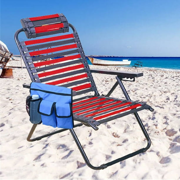 Big holiday Deals! Dqueduo Camping Chair Hanging Bag Armrest Side Organizer Beach Multi Pockets
