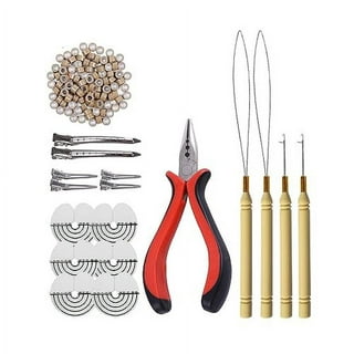 tape hair extension pliers tool kit tweezers for hair extensions nanoring  Steel Hair Extension Pliers set for Hair Extensions