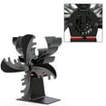 Christmas Wood Stove Fan Heat Powered 4 Blade Wood Stove Fan Non