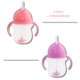 thumbnail image 4 of Pajita pesada Munchkin de Sippy Cups, 200 ml, para niños pequeños de más de 6 m, color morado, 4 of 8