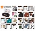 thumbnail image 3 of Kit de accesorios WEN 230327A, herramienta giratoria de 327 piezas con funda, 3 of 6
