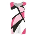 thumbnail image 6 of WRKEKC Summer Tank Tops for Women Print Crew Neck Plus Size Sleeveless Casual Tank Loose Fit Lightweight Daily Top, 6 of 7