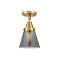 thumbnail image 2 of Innovations Lighting 447-1C-10-7 Cone Semi-Flush Cone 7" Wide Semi-Flush Ceiling Fixture -, 2 of 5