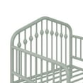 Novogratz Bushwick Metal Toddler Bed, Sage Green
