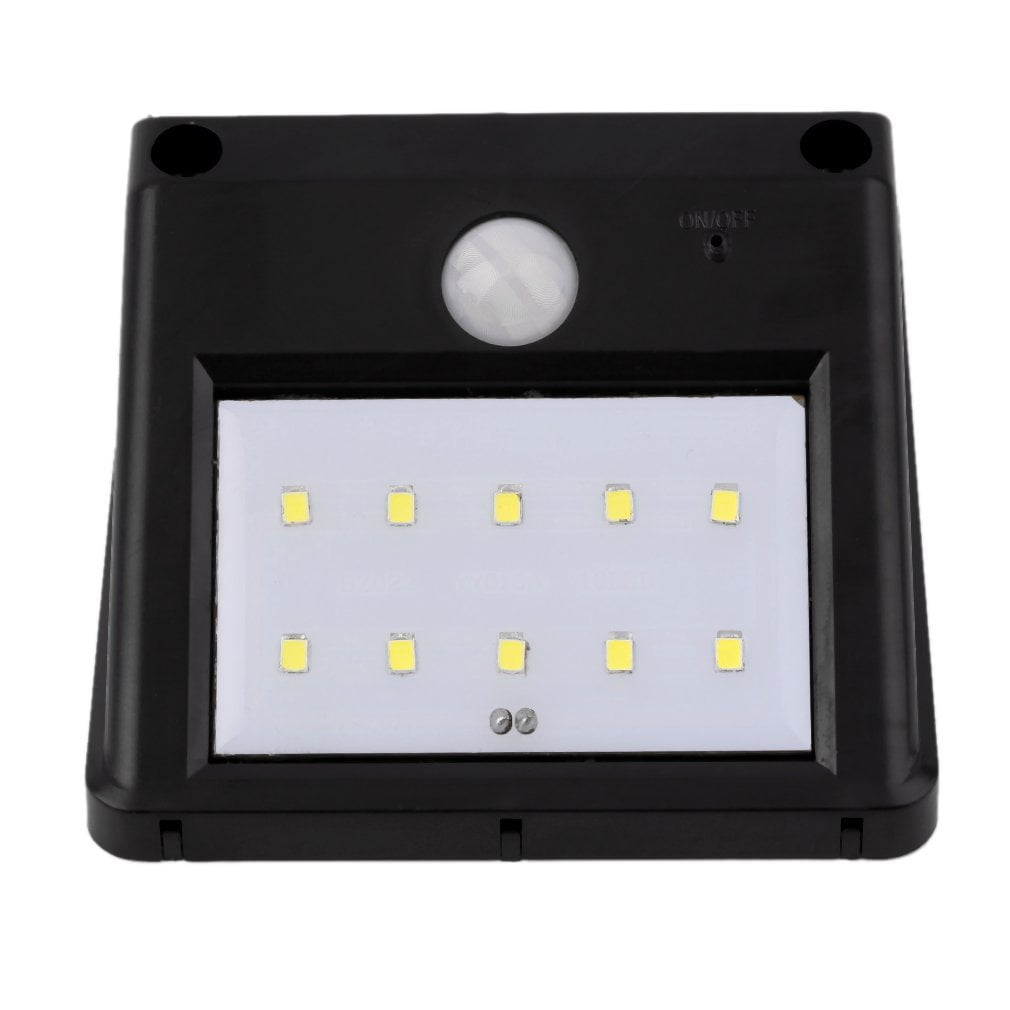 Leshp 10 Led Solar Power Motion Sensor Wall Light Outdoor Waterproof Leshp 10 Led Solar Power Motion Sensor Wall Light Outdoor Waterproof Garden Lamp