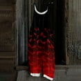 thumbnail image 2 of WTOBBY Women's Casual Loose Retro Jumpsuit with Halloween Print, Suspenders in Cotton and Linen Fabric, Adjustable for a Comfortable and Stylish Fit,RedM, 2 of 6