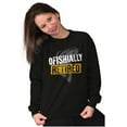 thumbnail image 3 of Officially Retired Fishermen Pun Sweatshirt for Men or Women Brisco Brands S, 3 of 6