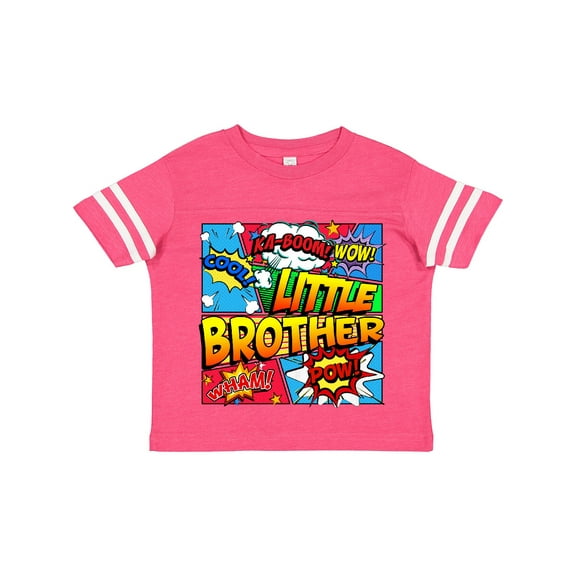 Inktastic Little Brother Comic Book Boys Toddler T-Shirt