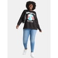 thumbnail image 2 of Terra & Sky Women's Plus The Rolling Stones Voodoo Lounge Sweatshirt with Long Sleeves, Sizes 0X-5X, 2 of 5