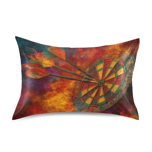 Silky Satin Standard Pillowcases For Hair And Skin Garden