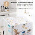 thumbnail image 2 of Home Refrigerator Dust Cover Waterproof Oilproof Refrigerator Cover Scarf Home Fabric Dust Bag, 2 of 7