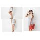 thumbnail image 4 of Enagua de poliéster agradable para la piel para mujer, debajo del vestido, color blanco, con ribete por encima de la rodilla, 4 of 5
