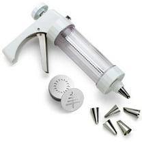 Kuhn Rikon Clear Barrel Cookie Press W/storage Box