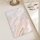 thumbnail image 1 of Isvgxsz Clearance Bath Mats for Bathroom Non Slip, Diatomaceous Earth Bath Mat, Thin Bathroom Rugs Fit Under Door, Quick Dry Water Absorbent Bathroom Mat in Front of Bathtub(16x24), 1 of 6