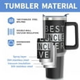 thumbnail image 5 of Best Uncle Ever Gifts 40oz Tumbler with Handle and Lid Straw, Uncle Stainless Steel Insulated Cup Water Bottle Mug (1 PC), 5 of 6