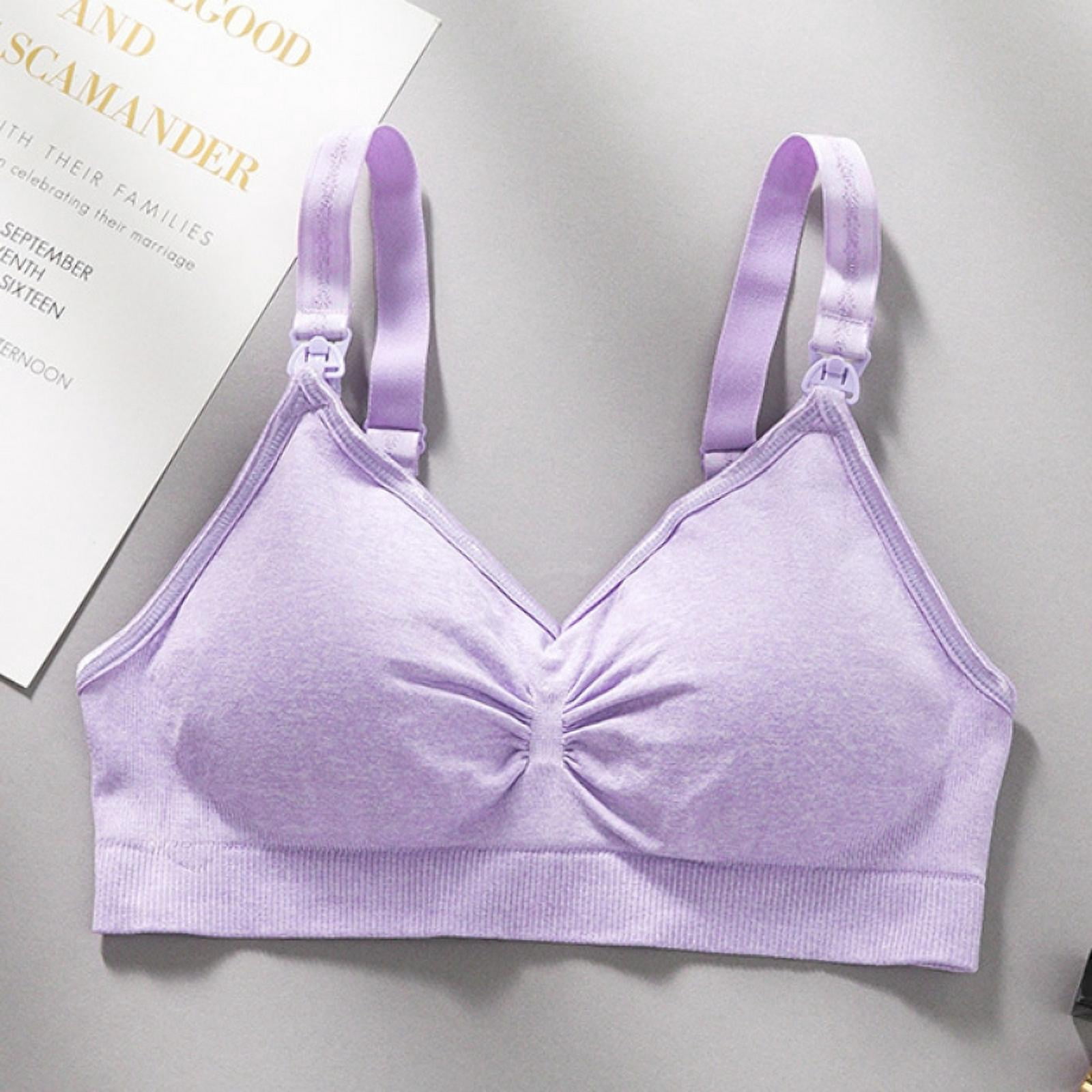 Maternity Nursing Bra Breast Feeding Wire Free Bra Breastfeeding Push Up Pregnant Bra Underwear