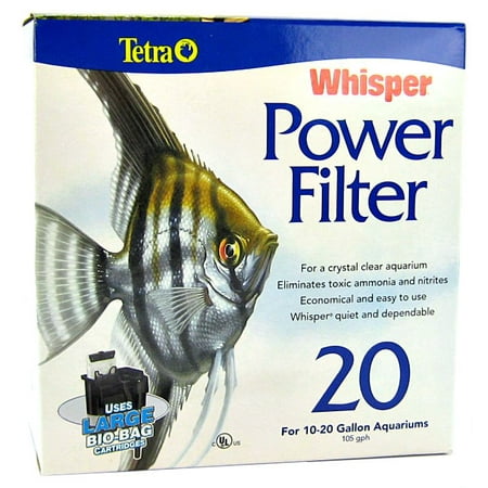 Tetra Whisper Power Filter for Aquariums 3 Filters in 1, Up to 20