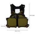 thumbnail image 3 of Adult Adjustable Life Jacket for Paddleboarding and Kayaking, Universal Size Buoyancy Vest for Water Entertainment, Secure Outdoor Safety Gear, C, 3 of 9