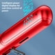 thumbnail image 5 of Auriculares inalámbricos Bluetooth con montaje en cuello, Deportes, Pantalla digital, Rojo, 5 of 8