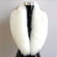 thumbnail image 7 of 100CM Women Faux Fox Fur Collar Scarf Thick Imitation Fur Shawl Collar Autumn And Winter Neck Warmer Solid Color Scarf (100CM,E), 7 of 7