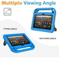 thumbnail image 6 of BMOUO Kids Case for Fire HD 10 & Fire HD 10 Plus Tablet (13/11th Generation , 2023/2021 Release), with Screen Protector, Shockproof Handle Stand Kids Case for Fire HD 10 Tablet & Fire HD 10 Plus, Blue, 6 of 9