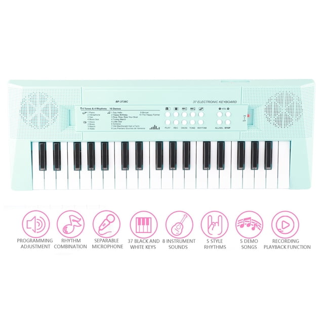 Piano Eléctrico BF-3738 Teclado Musical 37 Teclas para ANGGREK Otros