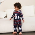 thumbnail image 4 of Christmas Cute Bear Pattern Pajamas Women and Men Cotton-blend Long sleeve Loungewear Family Matching, 4 of 6