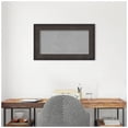 thumbnail image 3 of Amanti Art Dappled Black Brown Framed Magnetic Board 29 x 17 in., 3 of 7