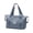 Blue, variant on Large Capacity Travel Bag Expandable Travel Duffel Two Layer Travel Organizer Foldable Bag Carry On Tote Bag Style A For Gym Overnight Weekend , 1Pack Pink