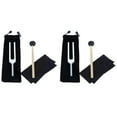 thumbnail image 1 of 2X 528 Hz Tuning Fork, Silver Tuning Forks 528 Hz for Healing, Musical Instrument, Meditation, Relaxation, 1 of 5