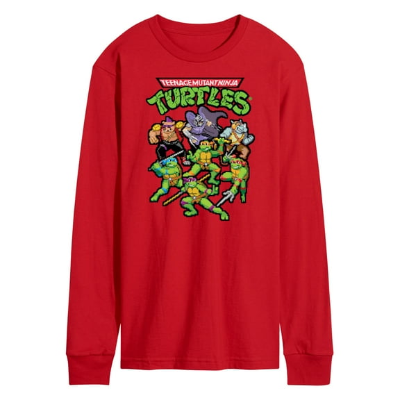 Teenage Mutant Ninja Turtles - Pixel Gaming Group - Men's Long Sleeve T-Shirt