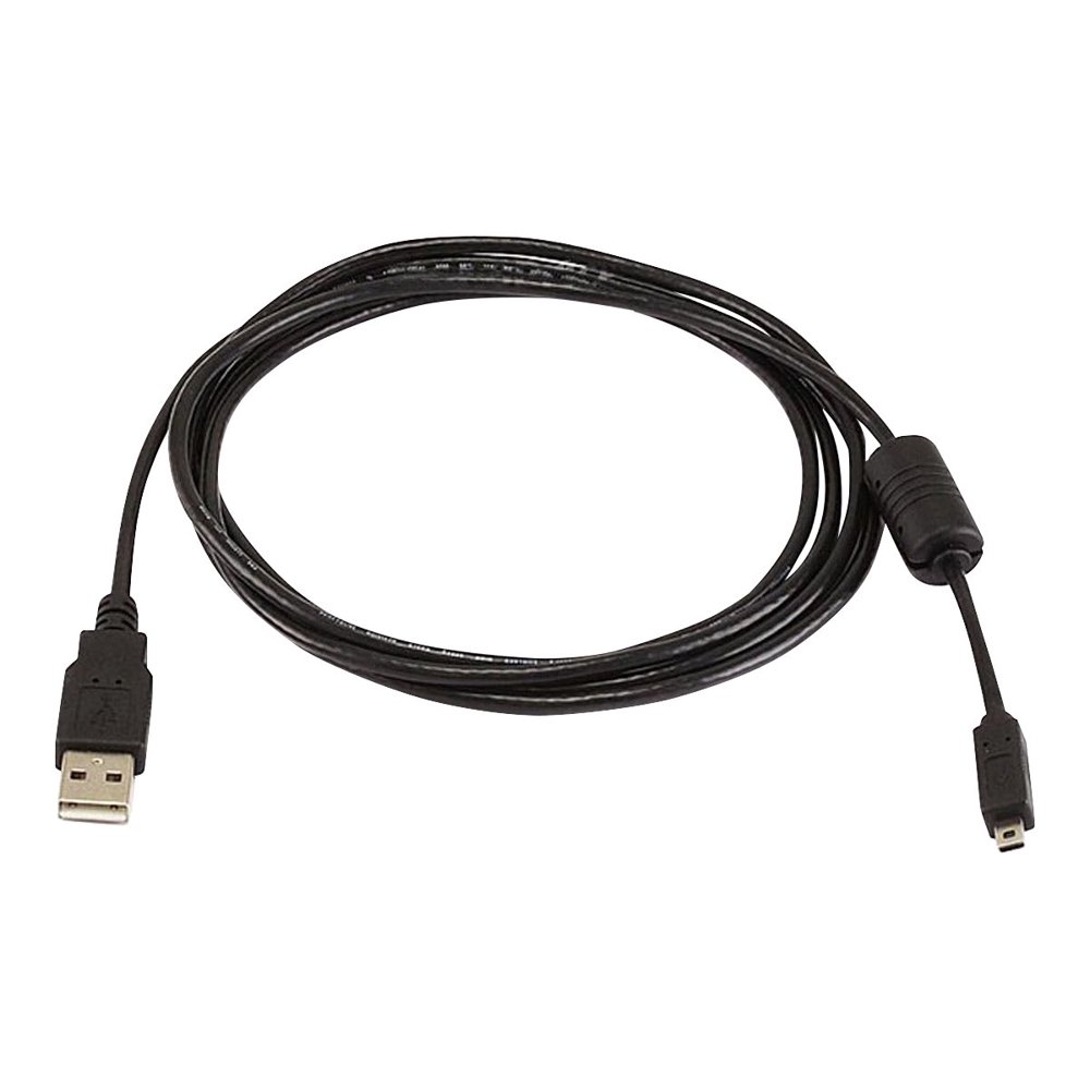 Monoprice USB Cable 6 Feet Black A to MiniB 8Pin with Ferrites