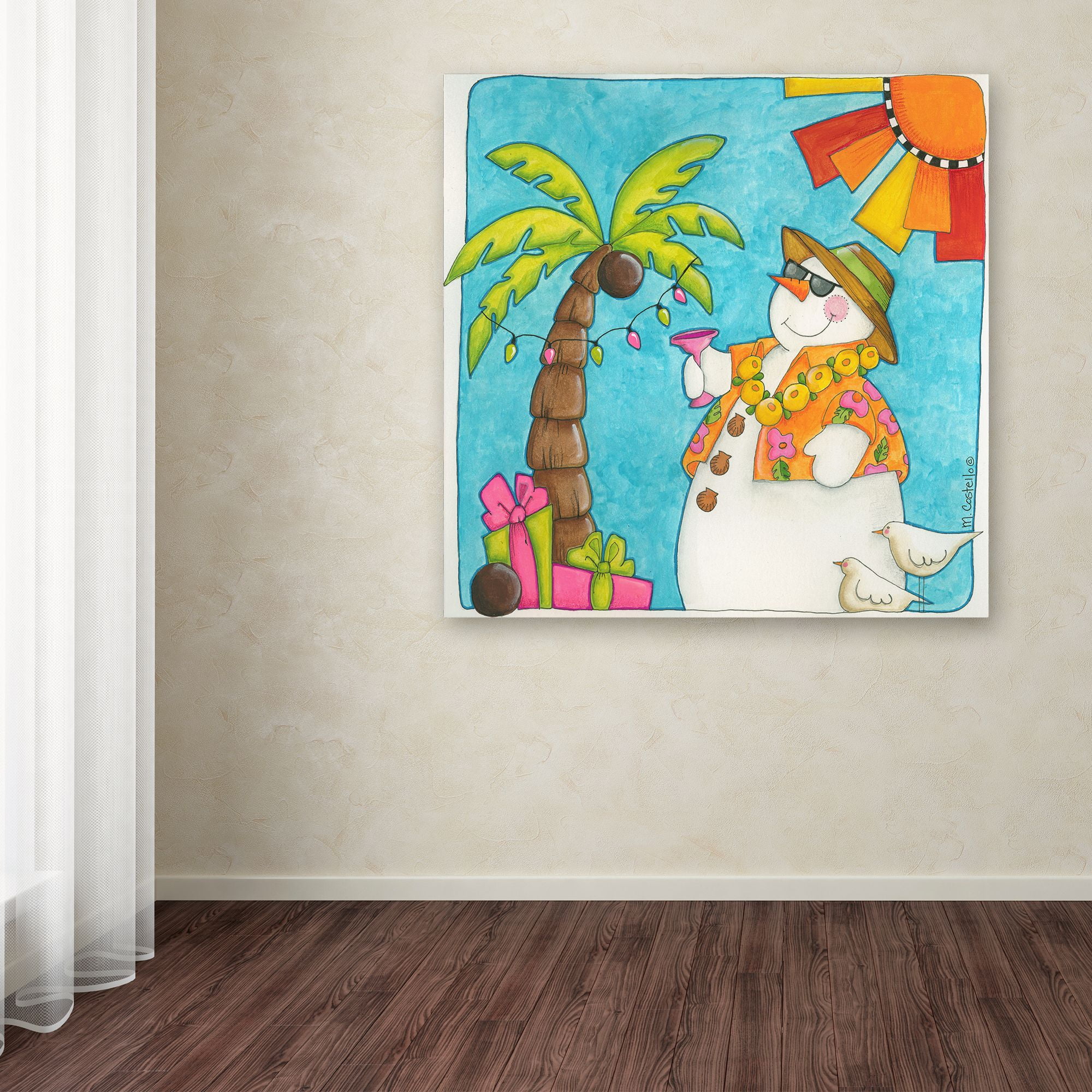 Hawaiian Holiday' Canvas Art by Maureen Lisa Costello