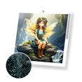 thumbnail image 1 of Green Fairy - Kit de Peinture Diamant Premium Exclusif, 1 of 5