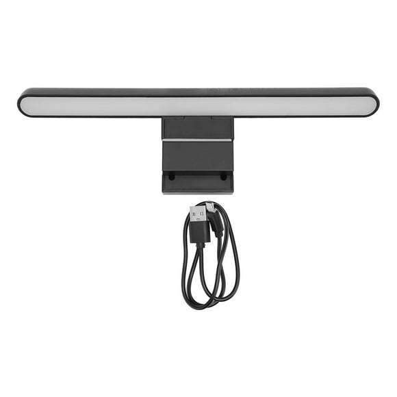 Barra de luz para monitor de computadora portátil, profesional, asimétrica, fuente de luz, interruptor táctil, interfaz tipo C, barra de lámpara para monitor de computadora