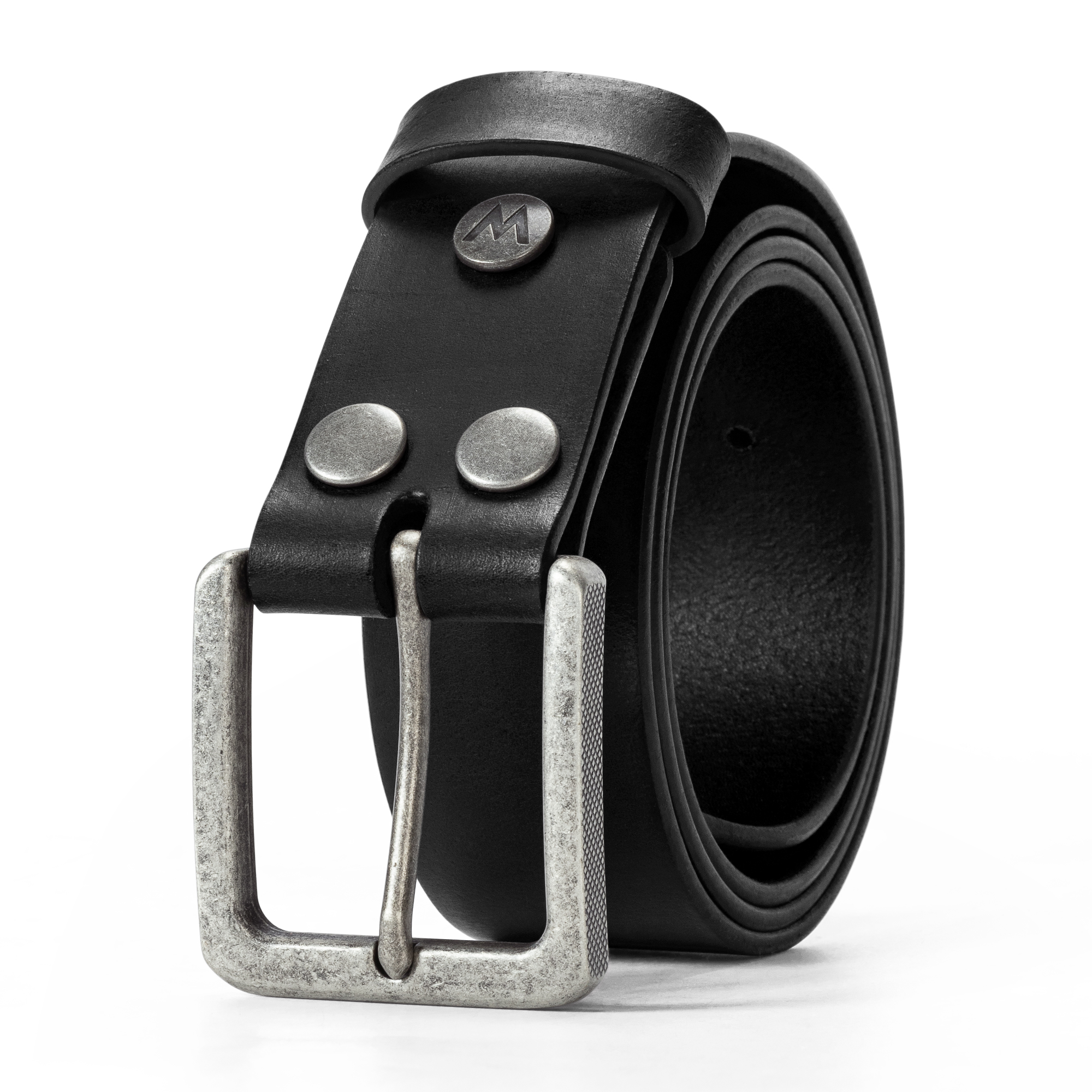 Wrangler Men's Genuine Leather Belt with Removable Buckle photo 2