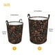 thumbnail image 3 of Fotbe Floral Cesto de Ropa con Asas, Cesto Impermeable de Gran Capacidad, Bolsa de Lavado para Dormitorio, Cesto de Ropa con Ruedas y Asas-Medium, 3 of 6