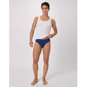 Hanes Mens Bikini Underwear, Ultra Soft Cotton Stretch, 6-Pack Assorted S