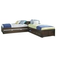 thumbnail image 2 of Hillsdale Pulse L-Shaped Twin Bed with Storage and Trundle, Chocolate, 2 of 3