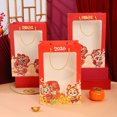 thumbnail image 3 of Bolso de mano con flores, bolsa de regalo con ventana transparente, bolsa de regalo con ventana para muñeca de flores, bolsa de regalo para el Día de la Madre de Tanabata, 3 of 4